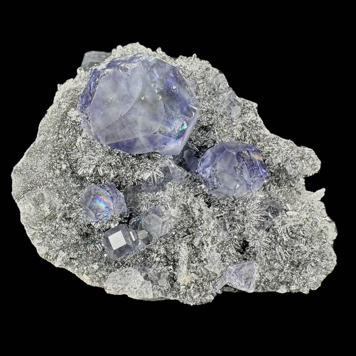 Tanzanite Fluorite