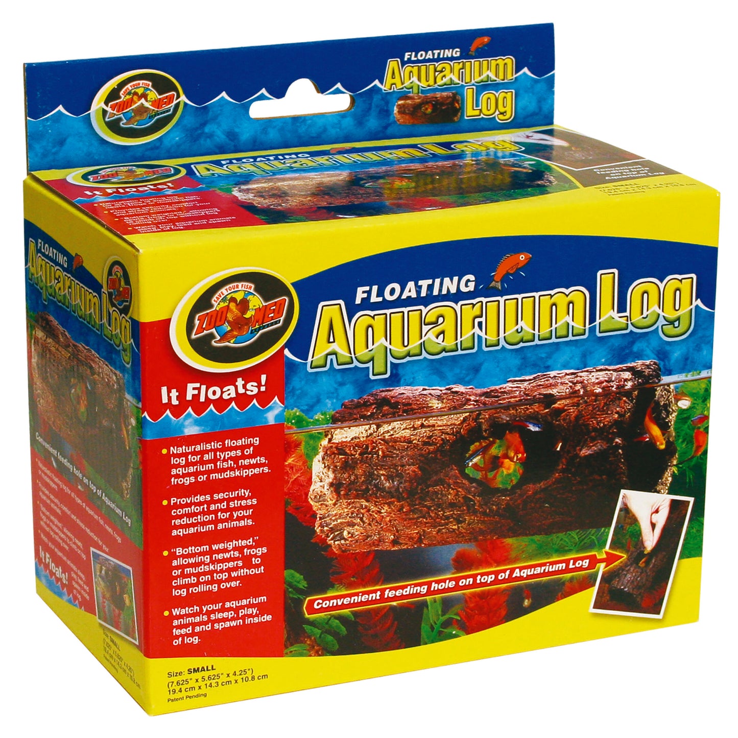 Floating Aquarium Log