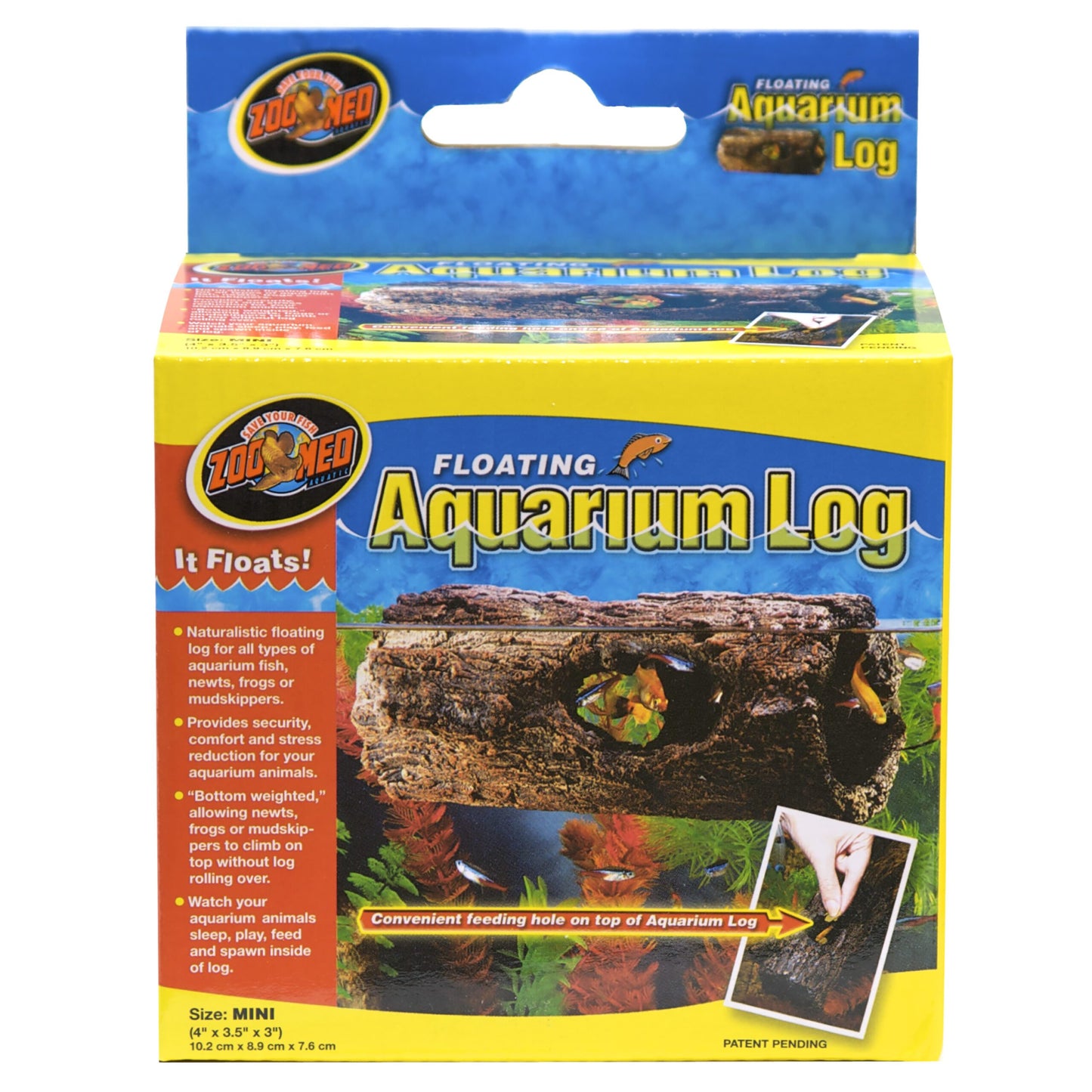 Floating Aquarium Log