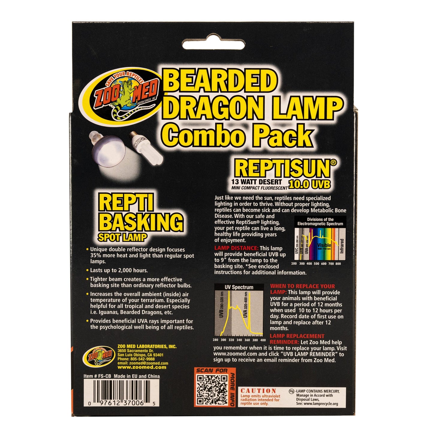 Bearded Dragon Lamp Combo Pack