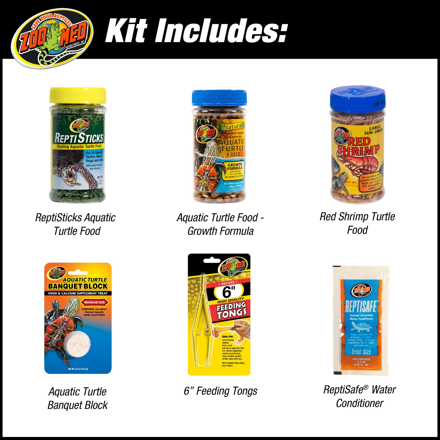 Aquatic Turtle Food Sampler Pack