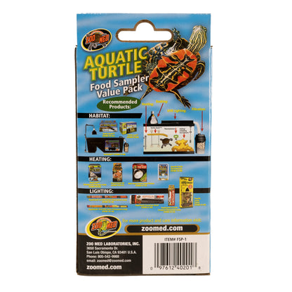 Aquatic Turtle Food Sampler Pack