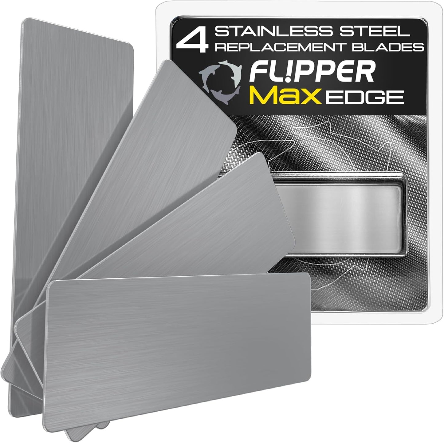Edge MAX Stainless Steel Blades - 4pk- MAP $19.99