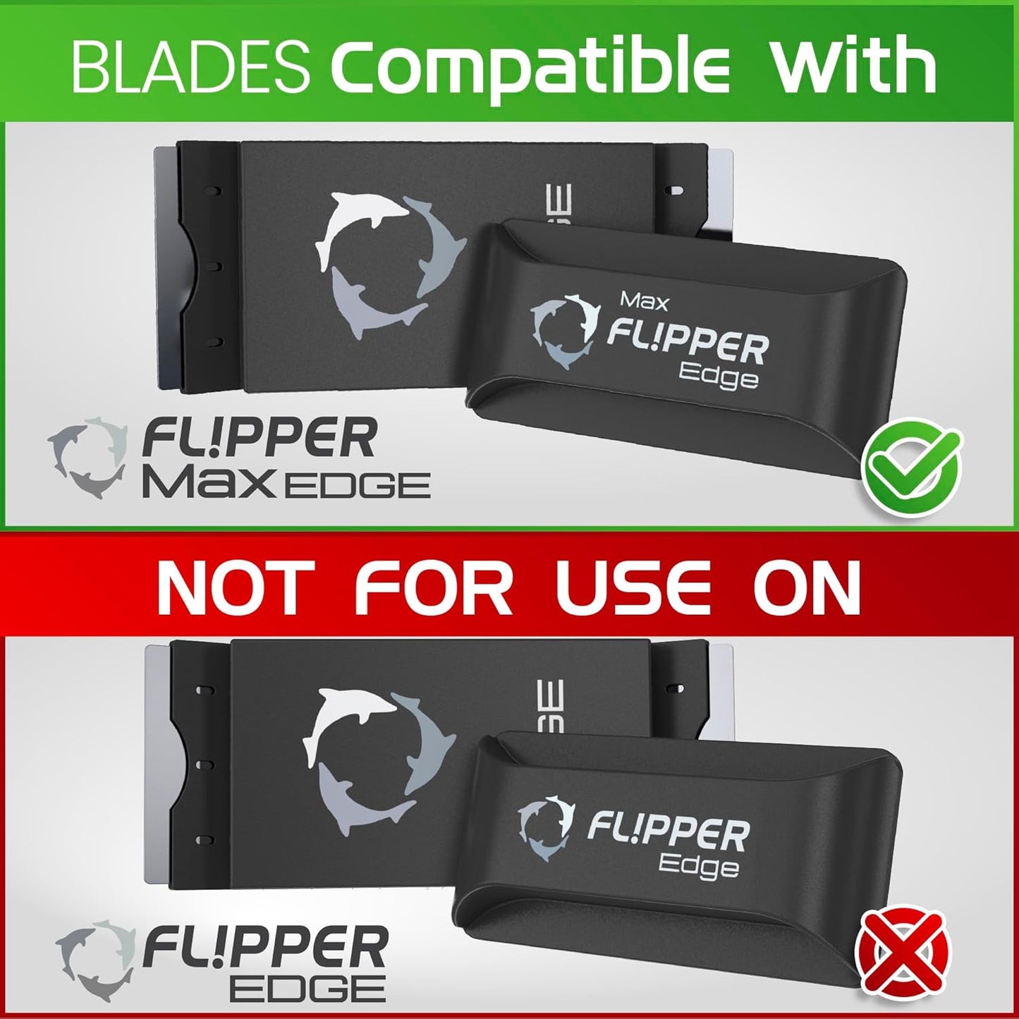Edge MAX Stainless Steel Blades - 4pk- MAP $19.99