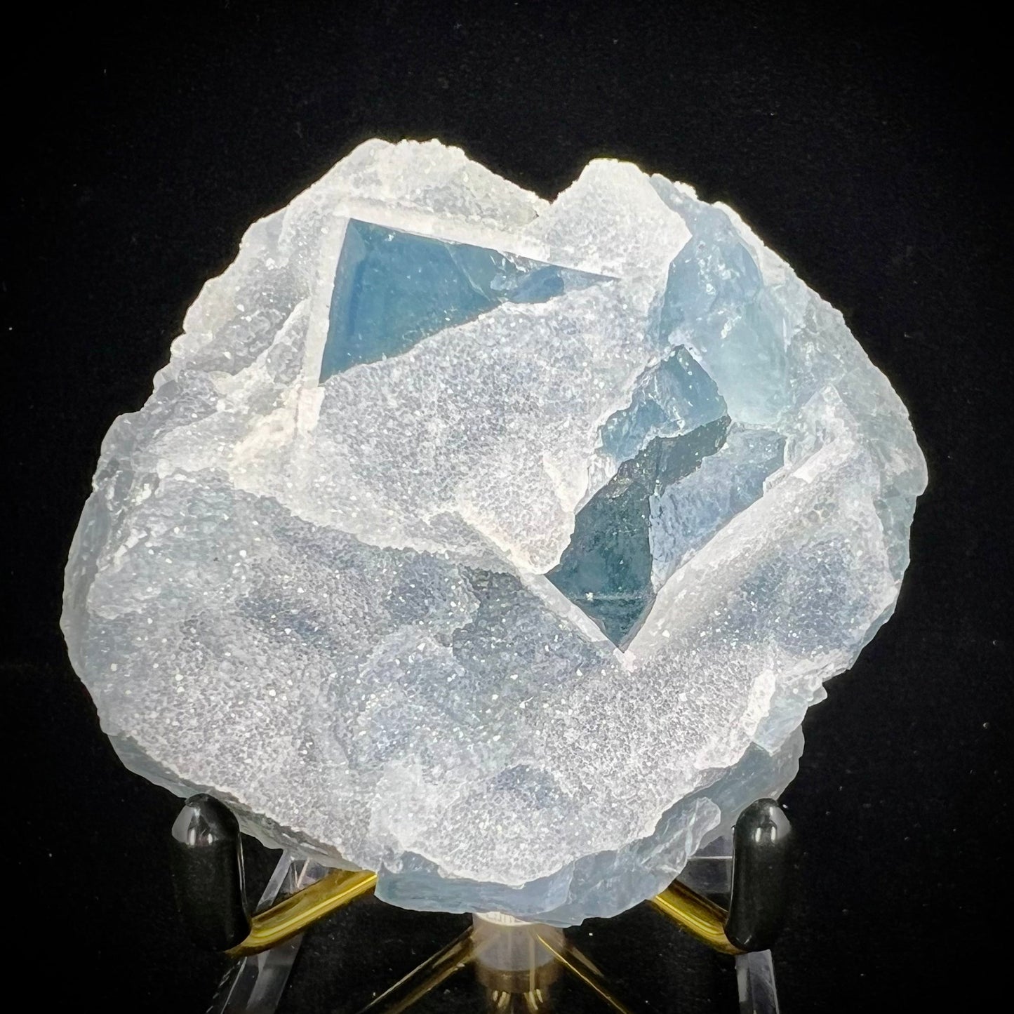 Blue Sugar Fluorite