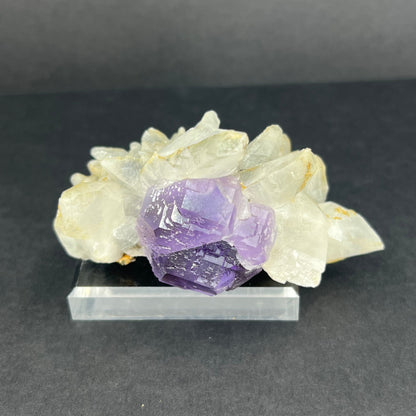 Fluorite w/ Calcite