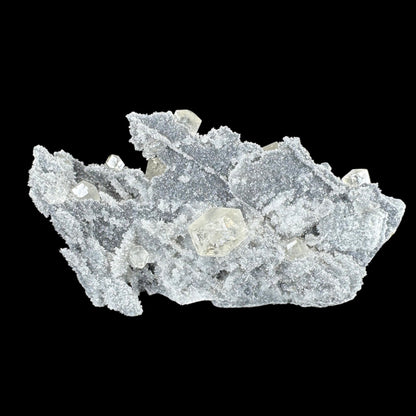 Sugar Quartz With Yellow Calcite