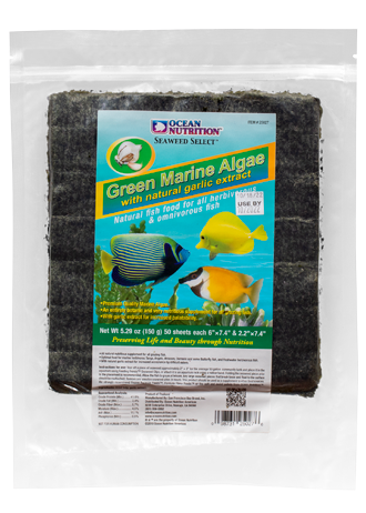 Green Marine Algae "Seaweed" Bulk