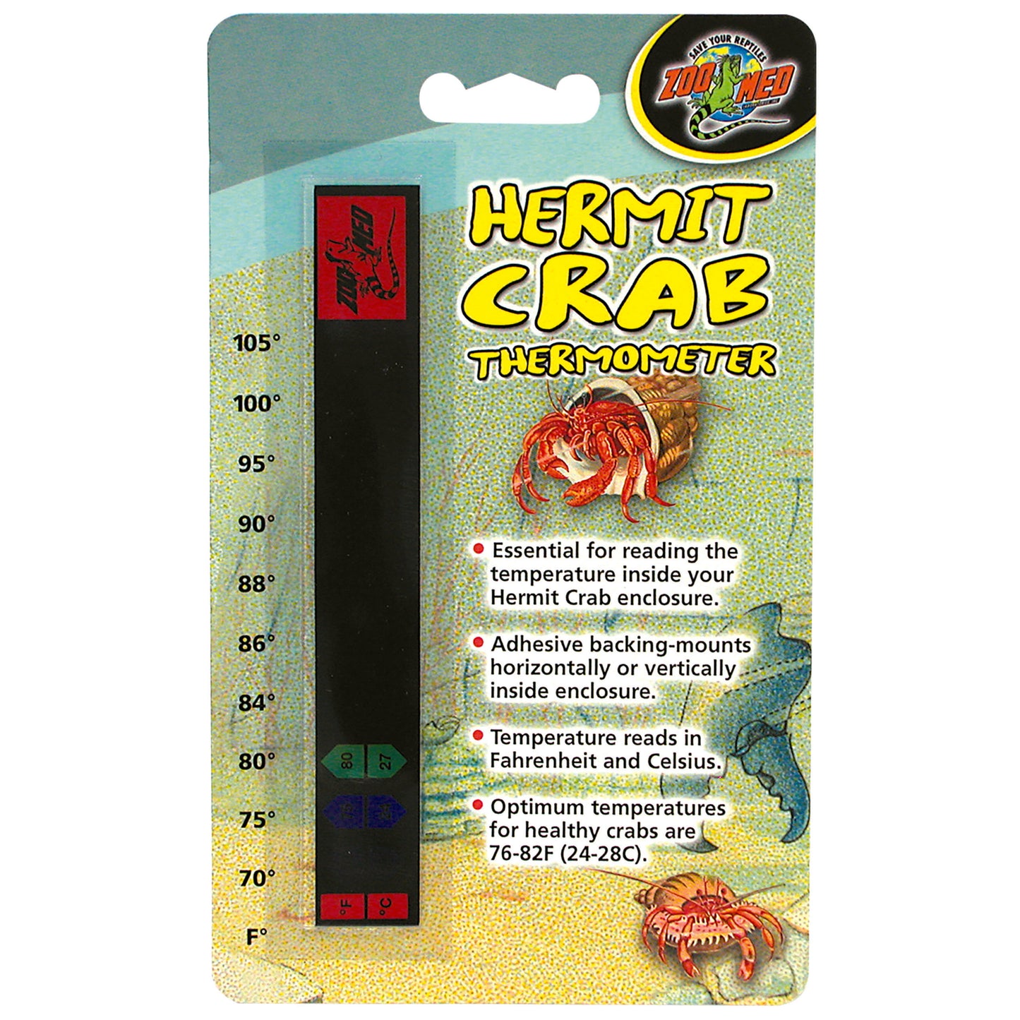 Hermit Crab Thermometer