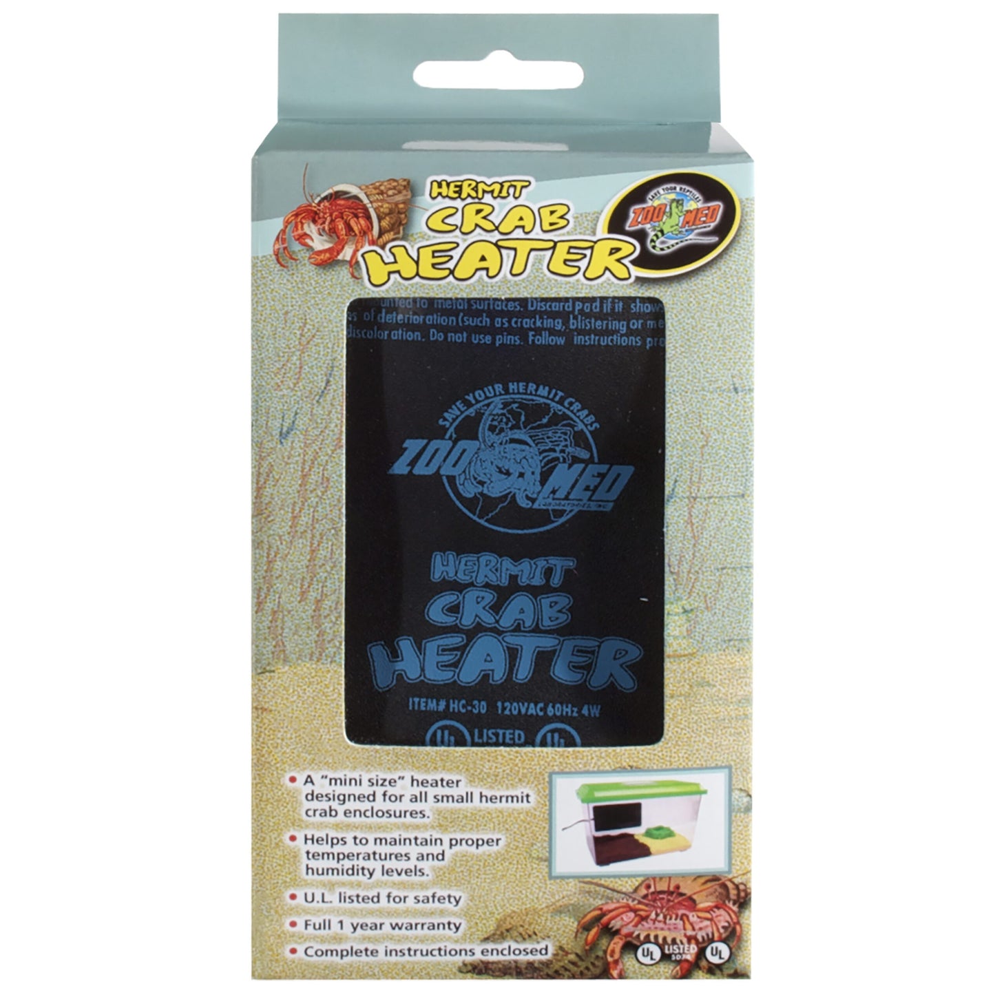 Hermit Crab Heater