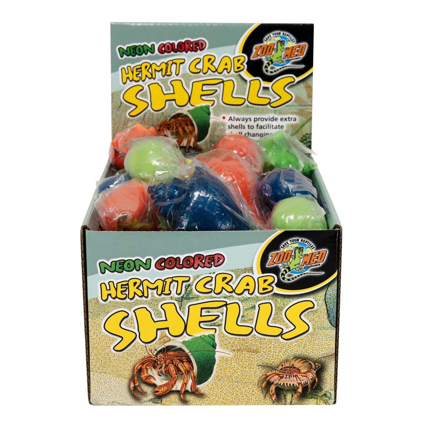 Hermit Crab Neon Shells