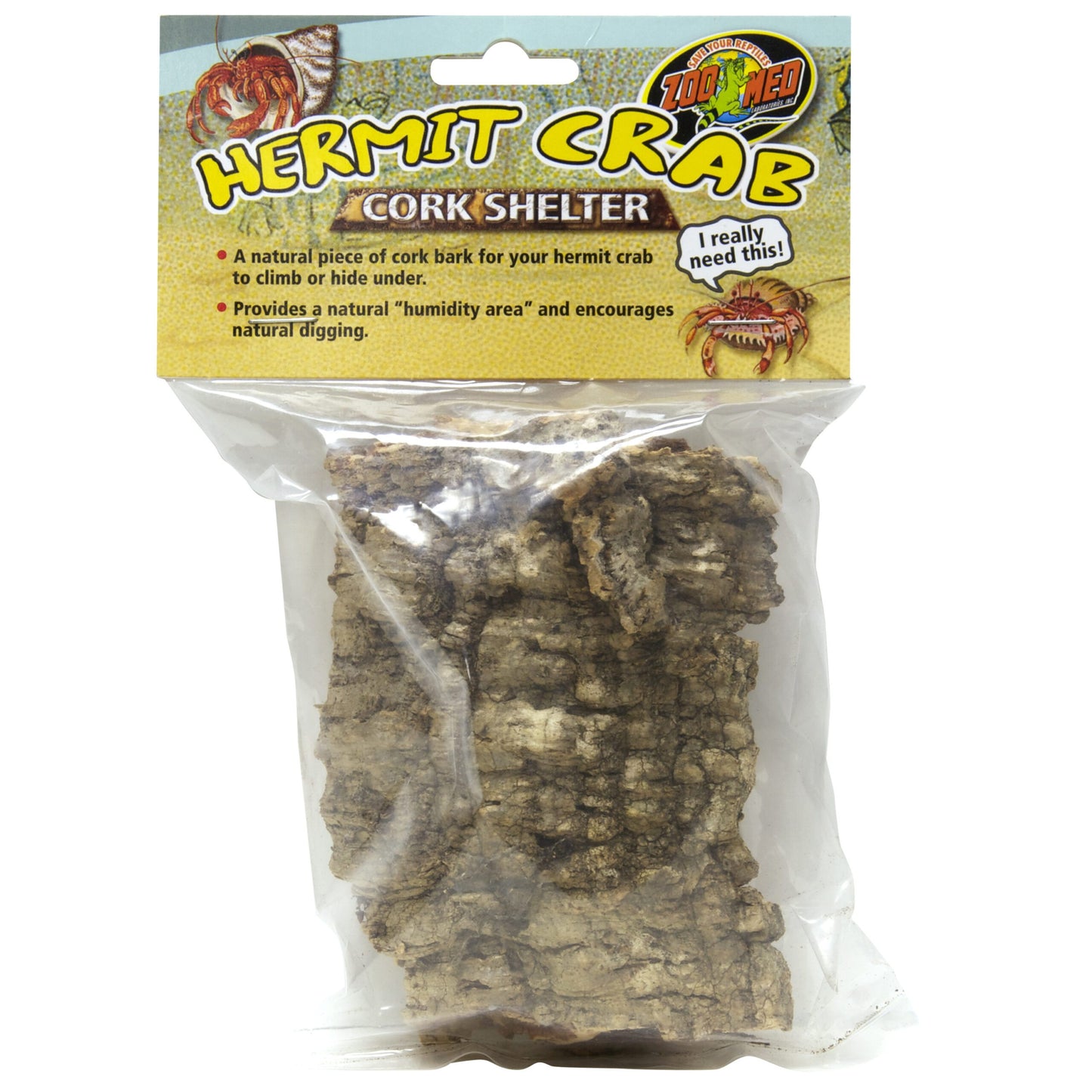 Hermit Crab Cork Shelter