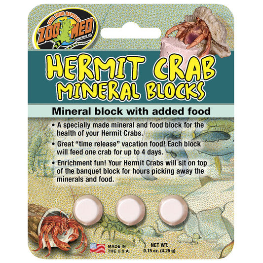 Hermit Crab Mineral Blocks
