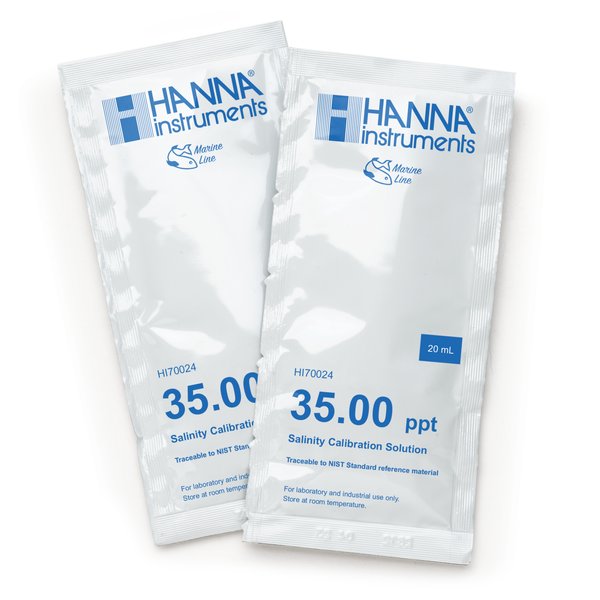 Salinity 35ppt Calibration 25 sachets