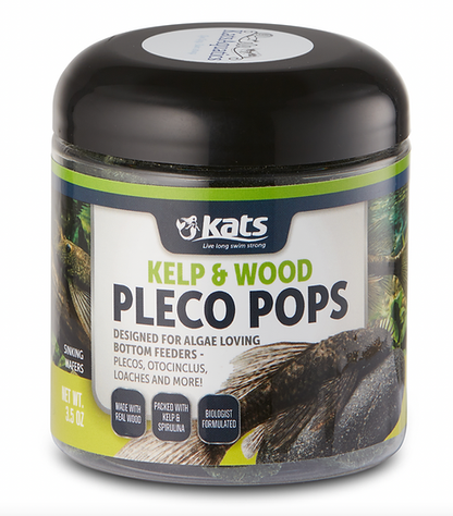 KatsAquatics Kelp & Wood Pleco Pops