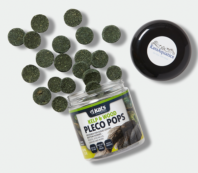 KatsAquatics Kelp & Wood Pleco Pops