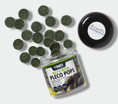 KatsAquatics Kelp & Wood Pleco Pops