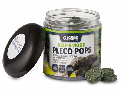 KatsAquatics Kelp & Wood Pleco Pops