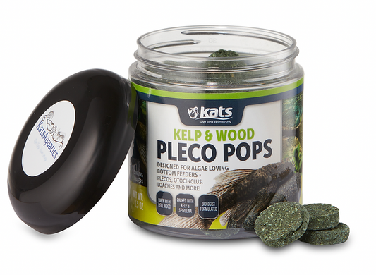 KatsAquatics Kelp & Wood Pleco Pops