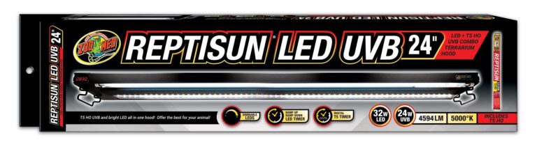 ReptiSun LED and T5 Hood with 5.0 Bulb