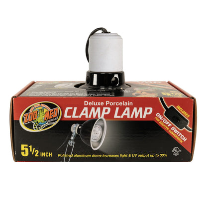 Deluxe Porcelain Clamp Lamp