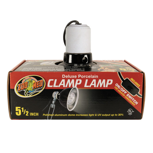 Deluxe Porcelain Clamp Lamp