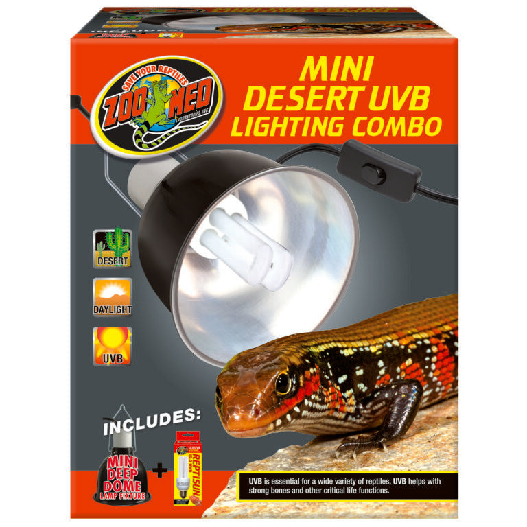 Mini Desert UVB Lighting Combo