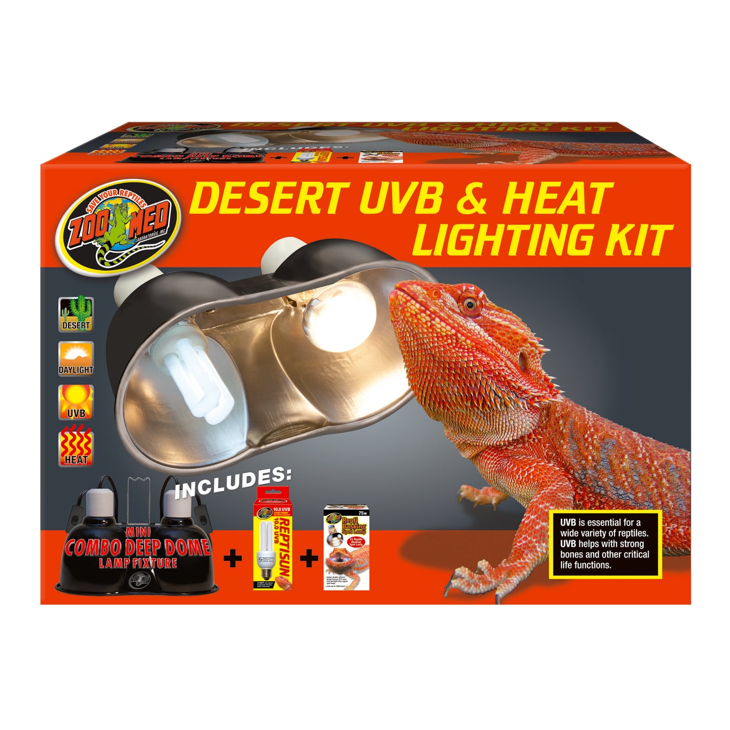 Desert UVB & Heat Lighting Kit