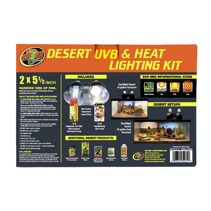 Desert UVB & Heat Lighting Kit