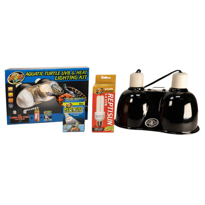 Aquatic Turtle UVB & Heat Lighting Kit