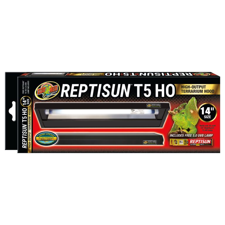 ReptiSun T5 HO Terrarium Hood with 5.0 Bulb