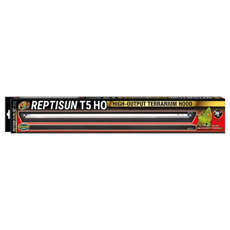ReptiSun T5 HO Terrarium Hood with 5.0 Bulb