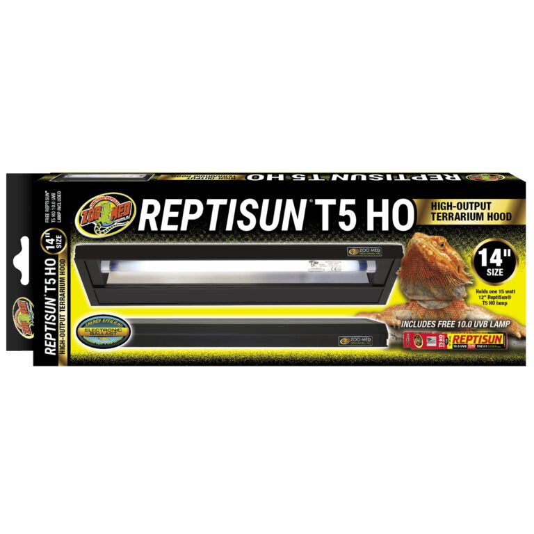 ReptiSun T5 HO Terrarium Hood with 10.0 Bulb