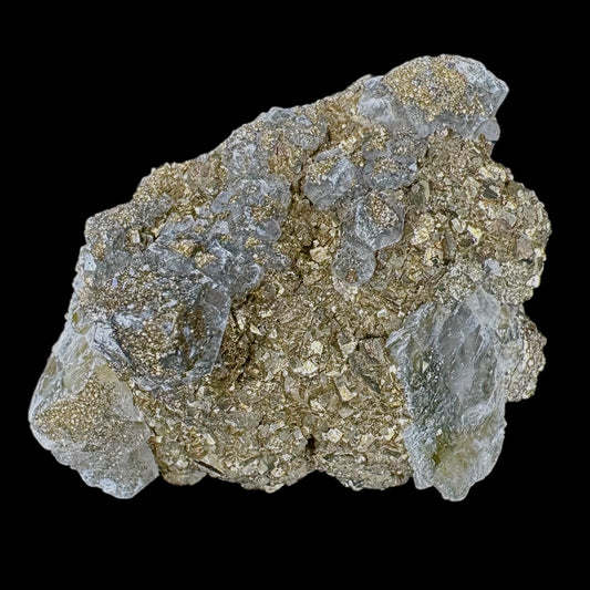 Calcite w/ Pyrite