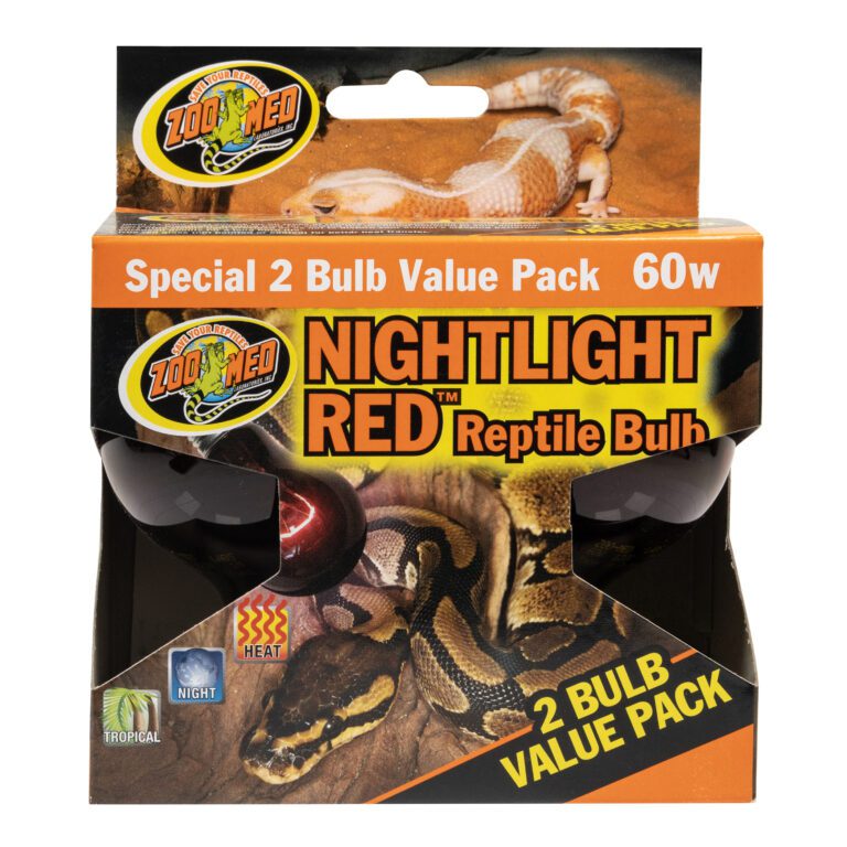 Nightlight Red Reptile Bulb