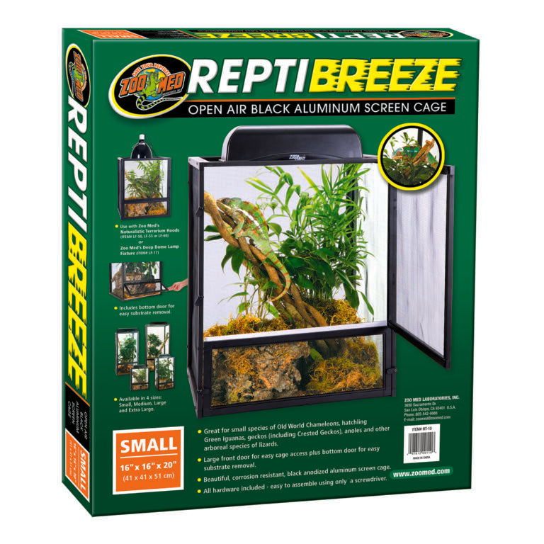 ReptiBreeze Aluminum Screen Cage