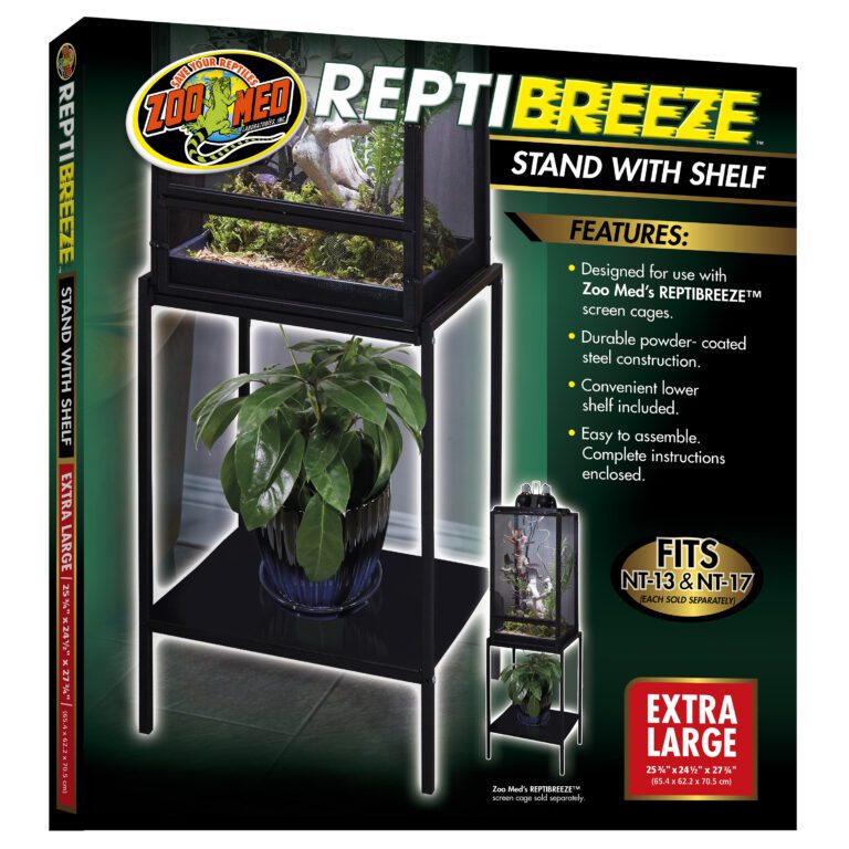 ReptiBreeze Stand with Shelf