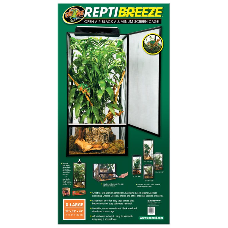 ReptiBreeze Aluminum Screen Cage