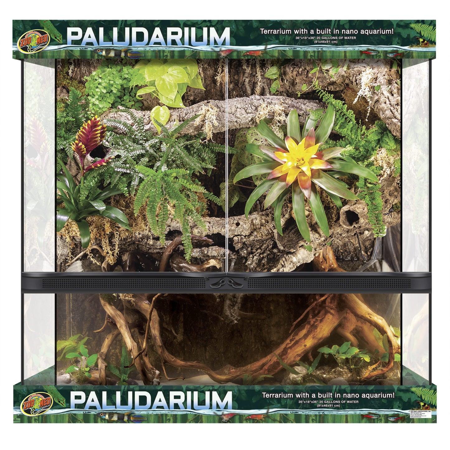 Double Door Paludarium