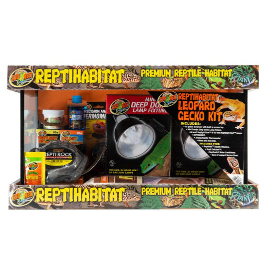 ReptiHabitat Terrarium Leopard Gecko Kit