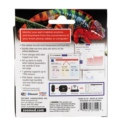 Slither Sense Remote Temperature & Humidity Monitoring System