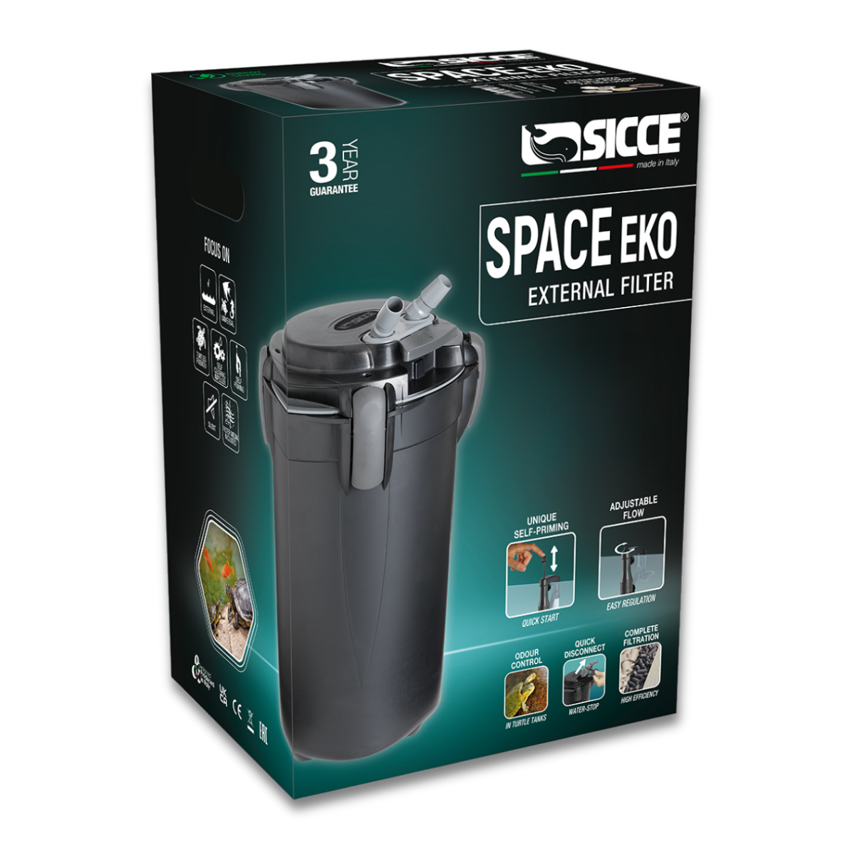 Space EKO canister filter