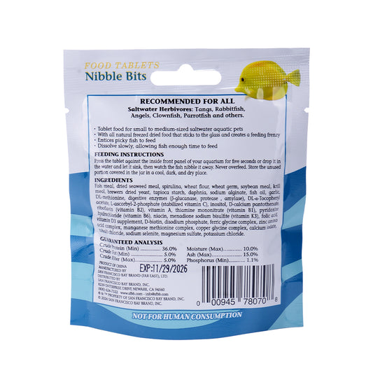 SFBB Nibble Bits Saltwater Herbivore