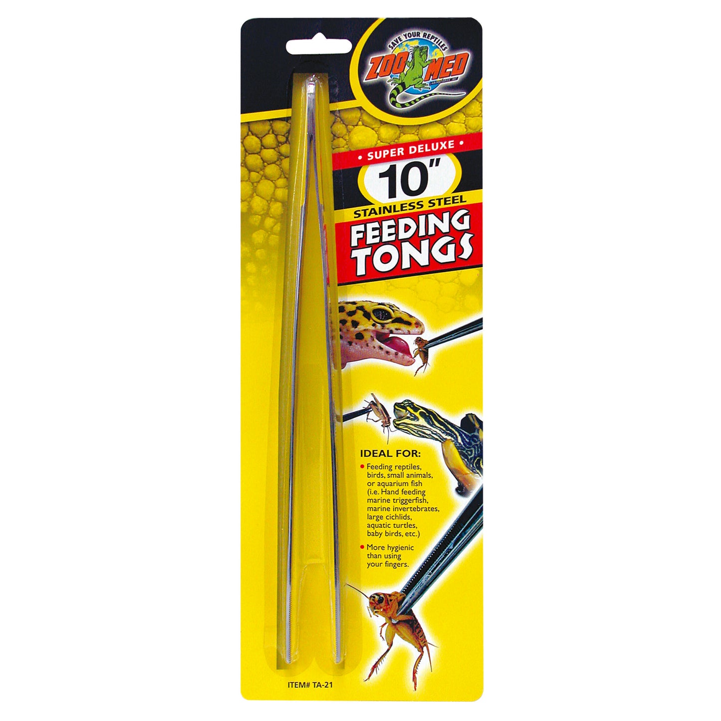 Zoo Med Stainless Steel Feeding Tongs