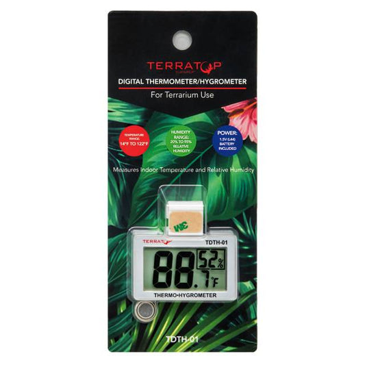 TERRATOP DIGITAL THERMOMETER & HYGROMETER