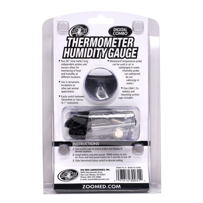 Digital Combo Thermometer/Humidity Gauge