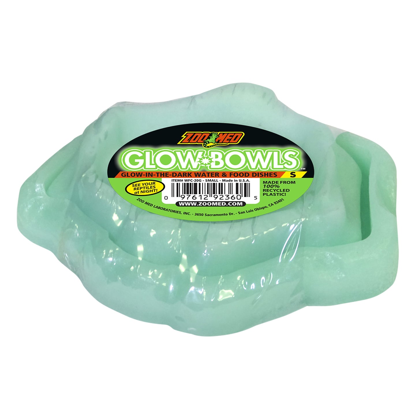 Glow Combo Repti Rock Food/Water Dish