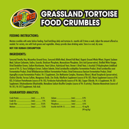 Grassland Tortoise Crumbles