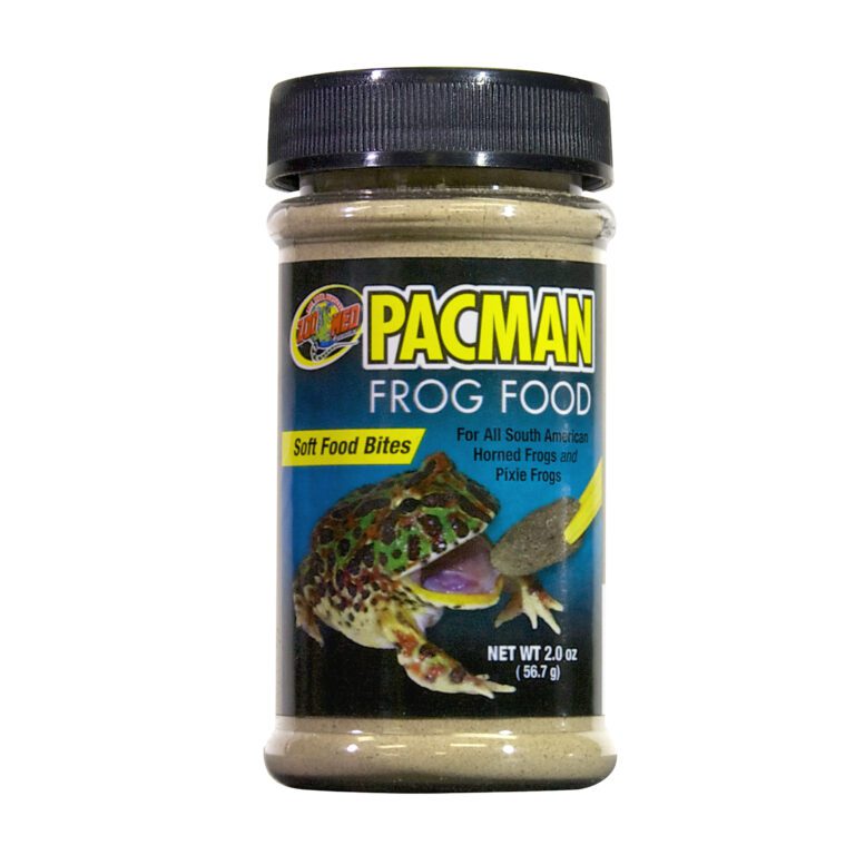 Pacman Frog Food