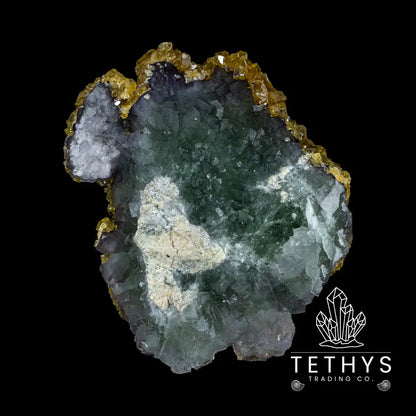 Barite W/ Green Fluorite Wysiwyg